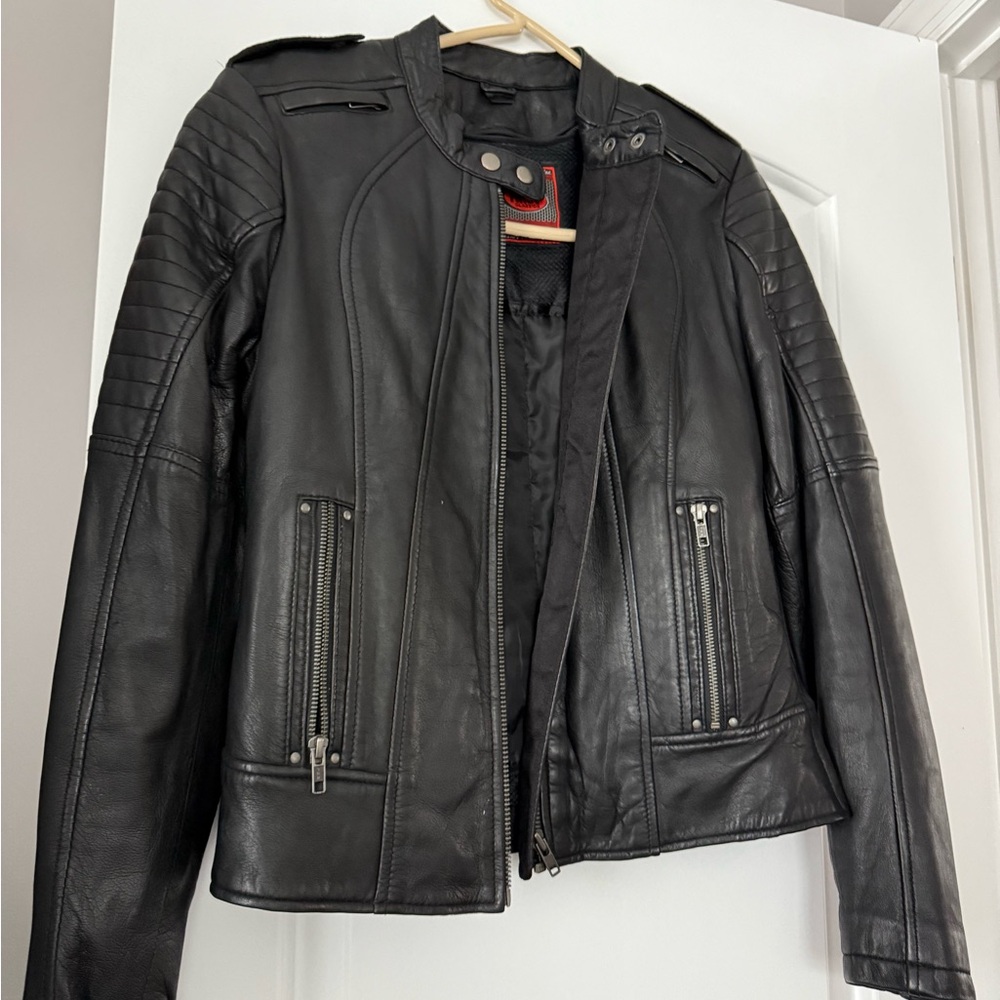 First Manufacturing Co Women’s Motorcycle Leather Jacket